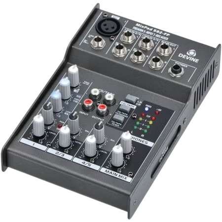 Mengpanelen, Mixers en DMX controllers